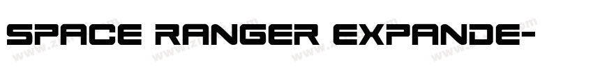 space ranger expande字体转换
